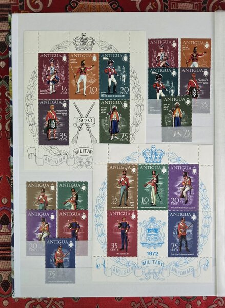 Clasor nou cu timbre straine nestampilate